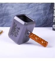 Thor Çekiç Tasarımlı 3D Mug Hediyelik Seramik Kupa Bardak (Karışık)