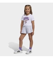 adidas JZ3564 LG DY MI T SET Çocuk Eşofman Takımı (Beyaz)