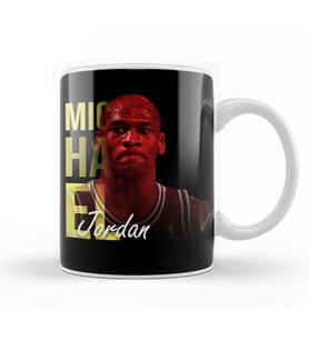 Basketball Player Michael Jordan Kupa Bardak Porselen