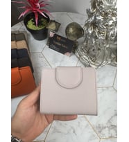Bozuk Para Bölmeli Çıtçıtlı Şık Hakiki Deri Pudra Kadın Cüzdan 38718 (Çok Renkli)