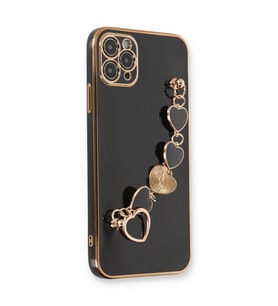 Iphone 11 Kılıf Esila Silikon - Siyah