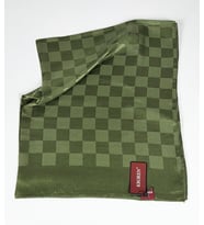 Kroren Krep Jakarlı Dama Desen Şal - 70 x 190 - 7379