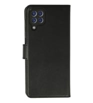 Samsung Galaxy A22 Uyumlu Kılıf Trend S Plus Kapaklı Kılıf - Siyah