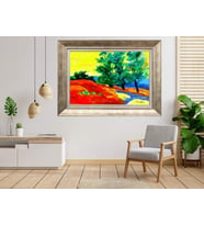 Gümüş Çerçeveli Tablo nb829