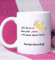 Anneler Günü Hediyesi Anneye Hediye - 17 - Kupa Bardak