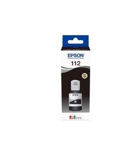 EPSON C13T06C14A 112 Siyah 127ml Tanklı Sistem Mürekkebi