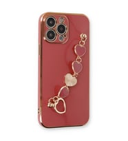 Iphone 13 Kılıf Esila Silikon - Kırmızı
