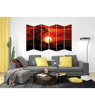 GÜN BATIMI SUNSET MDF TABLO-1432 MODEL-B