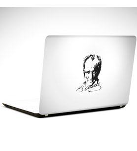 Mustafa Kemal Atatürk Laptop Sticker 19 inch (40,5X27CM)