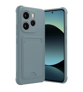 Xiaomi Redmi Note 14 4g Kelvin Kartvizitli Silikon - Açık Yeşil