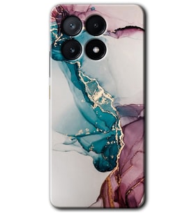 Poco x6 Pro Kılıf HD Desen Baskılı Kılıf - Liquid Mermer