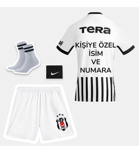 Kişiye Özel Baskılı Bêşekitaş 26-27 Yeni Sezon Çocuk Futbol Forması - 4'lü Set