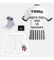 Kişiye Özel Baskılı Bêşekitaş 26-27 Yeni Sezon Çocuk Futbol Forması - 4'lü Set