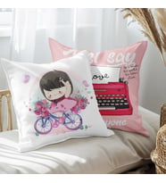 eJOYA Modern Tasarımlı 2'li Yastık İçi Ve Kırlent Kılıfı 45cm 113530