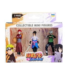 Naruto 3'lü Koleksiyon Figür Seti Model 5 PMI/NSH2021S