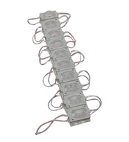 20 Adet 12 Volt 1.2 Watt Dar Açılı Tek Lensli Beyaz Led Modül IP65
