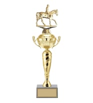 ODAK KUPA - Figürlü Kupalar - At / Binici Figürlü Kupalar FG-076 C - 44 cm