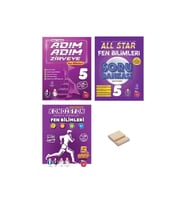 5. Sınıf Adım Adım Zirveye All Star ve Kondisyon Fen Bilimleri 3lü Set