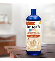 Teal'S Dr.Teals Kids Oat & Milk 3In1 Banyo Köpüğü + Vücut Şampuanı + Şampuan 591Ml