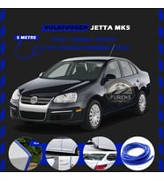 Volksvogen Jetta Mk5 Oto Araç Kapı Koruma Fitili 5metre Parlak Mavi Renk