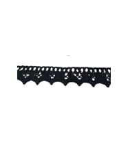 Kopanaki Dantel En 1,5 Cm Siyah 1 Metre