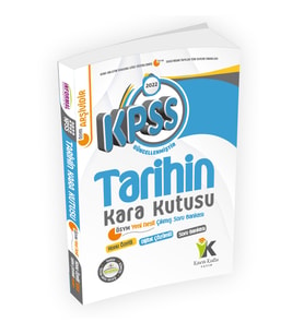 KPSS Tarihin Kara Kutusu Dijital Çözümlü Konu Özetli Çıkmış Soru Bankası (Beyaz)