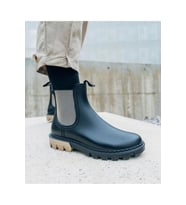 İgor W10317-004 ROCK BICOLAR Kadın Bot Siyah Bej 36-41