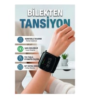 Bilekten Tansiyon Ölçüm Cihazı – Şarj Edilebilir Tek Tuşlu Otomatik Ölçüm