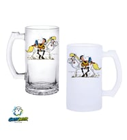 Redkit Kulplu Bira Bardağı Buzlu veya Şeffaf Seçenekli 0343