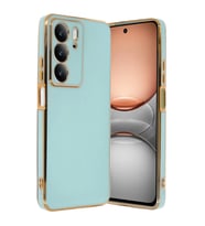 Realme C75 4g Kılıf Volet Silikon - Açık Yeşil