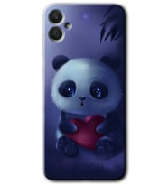 Galaxy A05 Kılıf HD Desen Baskılı Kılıf - Bebek Panda