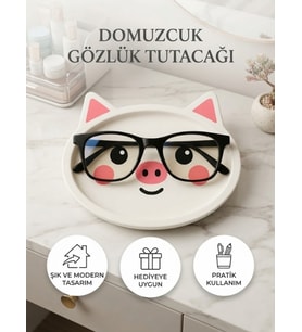 Karakter Figür Tasarımlı Gözlük Tutucu ve Çok Amaçlı Organizer