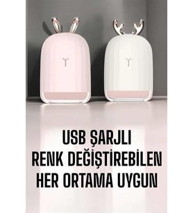Northcity Hava Nemlendirici Aromaterapi - Renk Değiştirebilen, USB Bağlantılı ve Uzun Süreli Sis