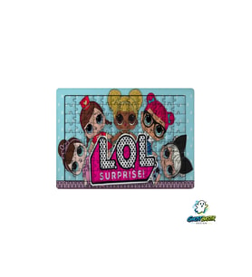 LOL Surprise 99 Parça Ayaklı Puzzle – Dekoratif Çocuk Yapbozu 0254