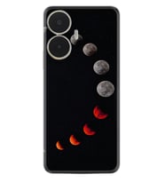 Realme C55 Kılıf Resimli Desenli Silikon Platinium Series Mooons 1861