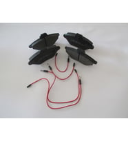 CITROEN XANTIA- 93/98; ÖN FREN BALATASI (4 KABLOLU) (DİSK)(130,8X68,8X15,3)(BRAMAX)