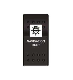SWITCH ON-OFF NAVİGASYON LAMBASI 12/24 V TEKNE, YAT VE KARAVAN