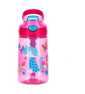 Şık ve Pratik 420ml Flip Kedicikler Su Şişesi, Çevre Dostu ve Kullanışlı