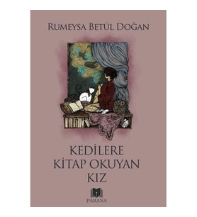 Kedilere Kitap Okuyan Kız