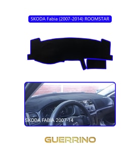 SKODA Fabia (2007-2014) ROOMSTARTORPİDO KORUMA HALISI MAVİ KENAR