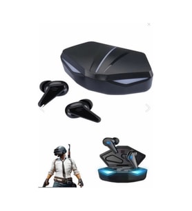 K55 Işıklı Bluetooth 5.3 Kulak İçi Kulaklık Siyah