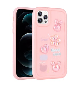 Apple iPhone 11 Pro Kılıf Kabartma Figürlü Parlak Toys Silikon Kapak
