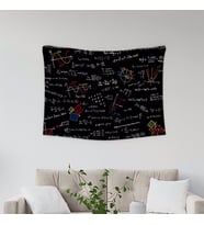 dukkandesign Geometrik Desenli Duvar Örtüsü