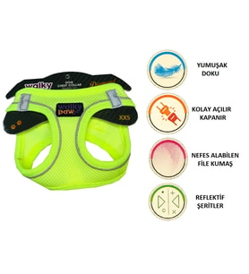 Walky Paw Fileli Göğüs Tasması XXS