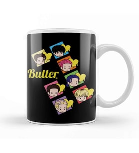 Bts Butter Chibi Bangtan Members Butter Kupa Bardak Porselen