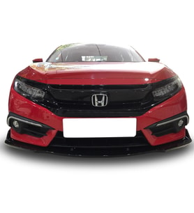 Honda Civic FC5 Sedan (2015-2018) Sonrası Ön Lip (Plastik)