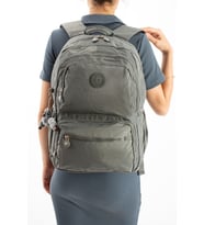 Ultra Hafif Geniş Hacimli Okul Seyahat Spor Sırt Çantası Gri Model: (571-2D)