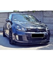 Vw Golf Mk6 Gti Ön Tampon Max Lip Piona Black 2009 2010 2011 2012