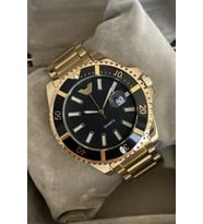 Özel Saat Kutusuyla Erkek Rolex Model Takvimli Kol Saati Metal Kordon Altın Gold Siyah Arkadasa Abiye Babaya Amcaya Sevgiliye Kocaya Enişteye Kardese Ese Dayiya Sevdiklerinize Dogum Gunu Yildonumu İcin Kol Saati Hediyelik Avantajlı Ürün Hediye