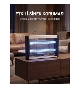 UV LED'li Sinek Öldürücü Lamba Sessiz Çalışır